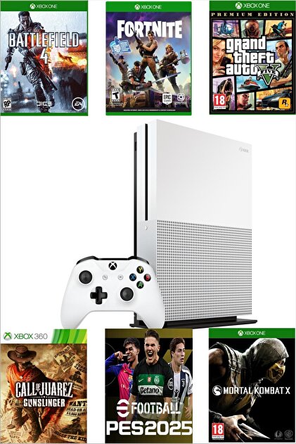 Microsoft XBOX One S 500 Gb - Yenilenmiş Cihaz 6 Ay Garantili