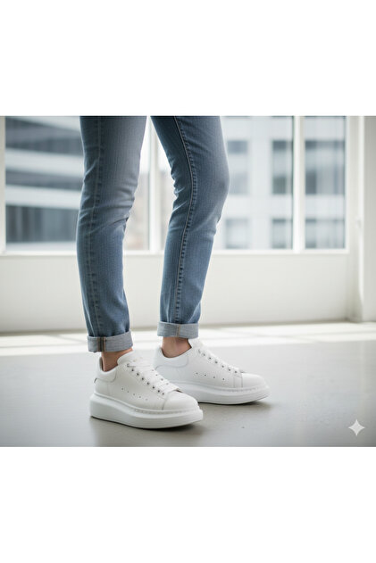 Aura Sneaker Günlük Spor Ayakkabı Yüksek Taban
