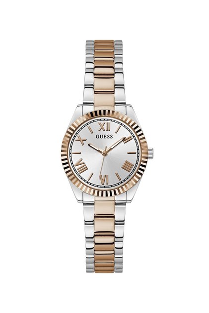 Stainless steel analogue watch
