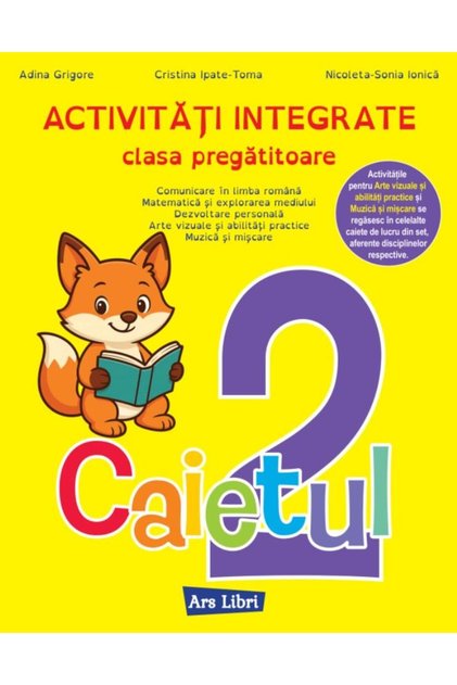 Activitati integrate, clasa pregatitoare. Caietul