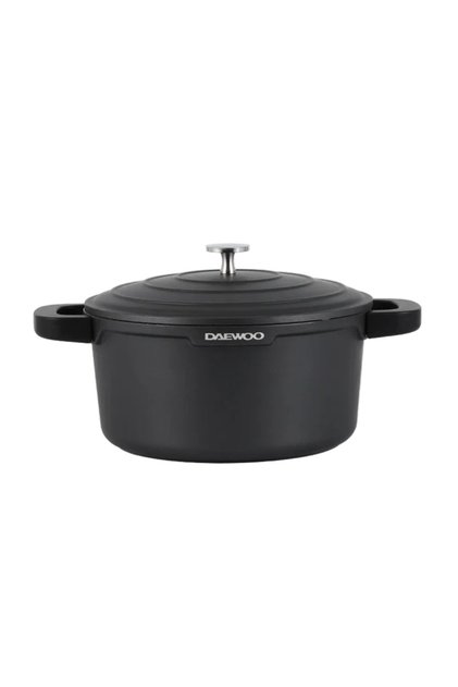 20cm Granite Casserole Pot With Lid - DASAG20