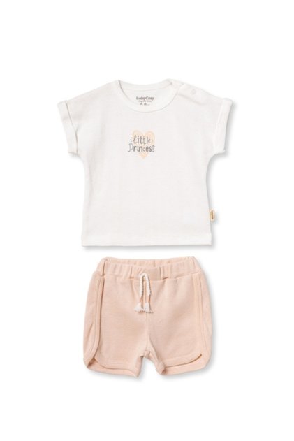 100% Organic Cotton ,Baby Girl Shorts Set–Little Princess Summer Baby Set,Baby and Newborn