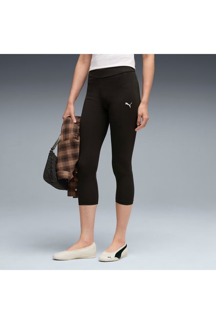 Siyah Tayt Ess Capri Leggings