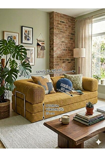 reflekta Sünger Koltuk Rollpack Kanepe Relax 90x190 Yatak Koltuk