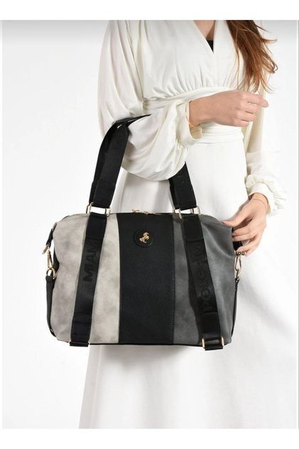 Miami Polo Women's Loose Soft Large Size Hand and Shoulder Bag Bag (Size 28X34 cm)