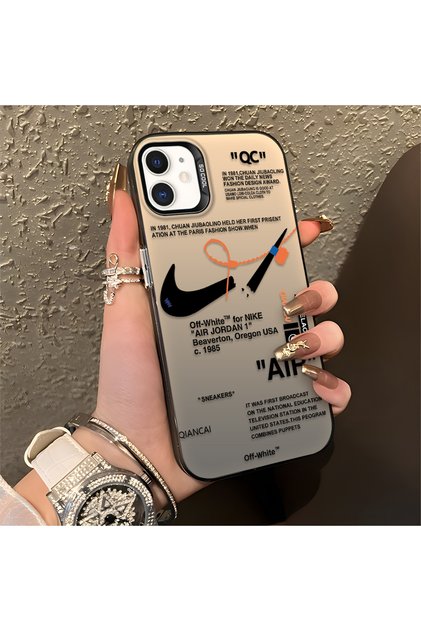 iPhone 11 Compatible Silicone Edge Hard Back Anti-Fall Phone Case Air Patterned