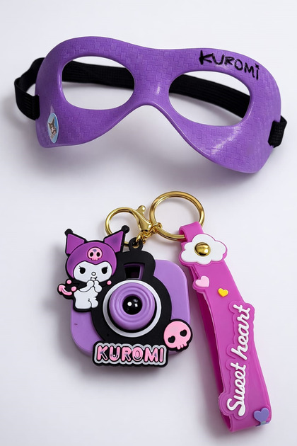Pofika Kuromi Maske Ve Kuromı Projeksiyonlu Figür Yansıtan