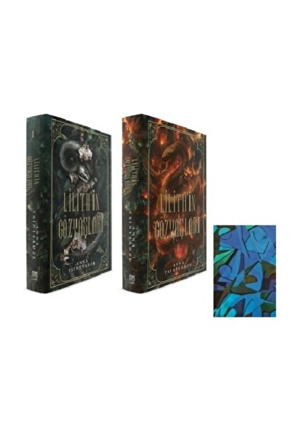 lapis kitap Set Lilith'in Gözyaşları 1 ve 2 - Ciltli - Not Defteri