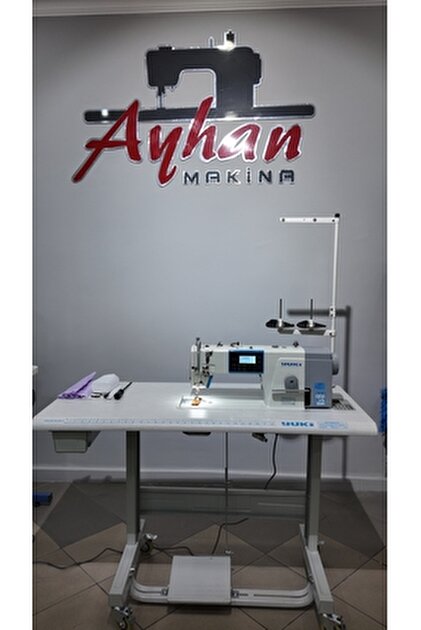 Yuki YK-0303S8-H Çift Papuç Elektronik Step Motorlu Deri Makinası