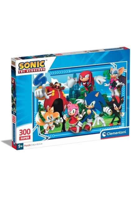 Puzzle 300 piese - Sonic (Clementoni-21729)