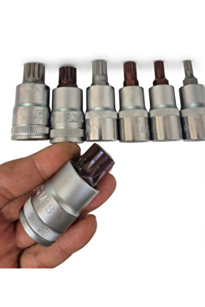 Rico Xzn 13 Parça Torx Kaplamalı Otomotiv Bits Set 12 Köşe