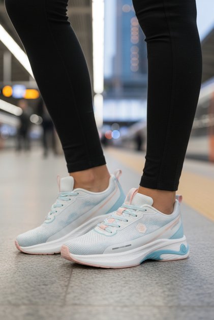 A9554 Beyaz Kadın Sneaker