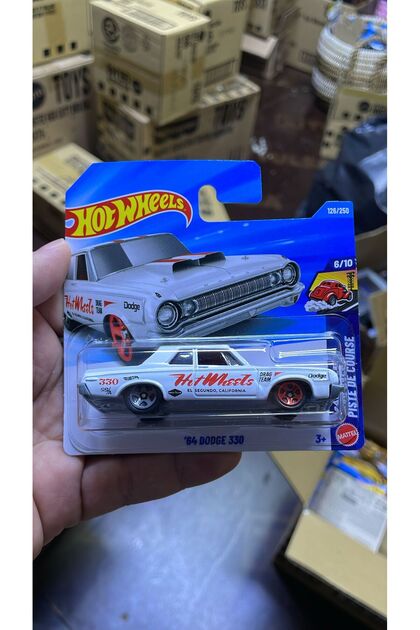 HOT WHEELS '64 Dodge 330 Drag Car Muscle Car 1:64 Diecast Model