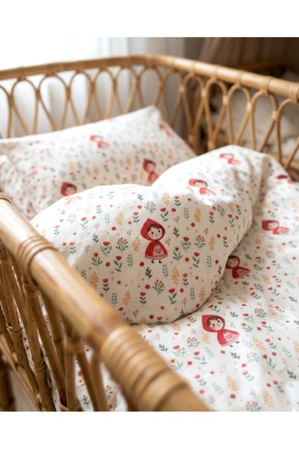 Little Red Riding Hood Baby Duvet Cover Set