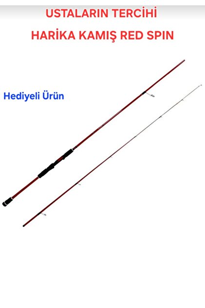 Okuma Red Spin 7'6'' 228 Cm 3-15 gr 2 Parça Lrf Kamış - Fiyatı