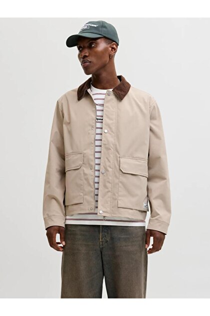 4.コーナーポケット（ World Pop in Brass 2000 ） Jack & Jones Erkek Bej Jorcatskılls Barn Jacket Sn Ceket 12291660