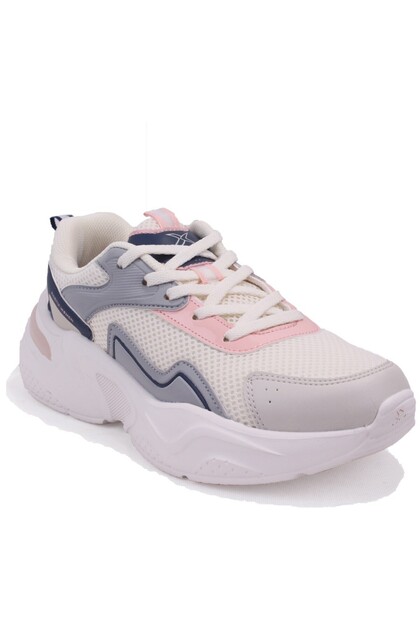 Alında Tx W Ecru Orthopedic Casual Women's Sports Shoes