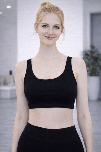 Women's Basic Crop Tank Top