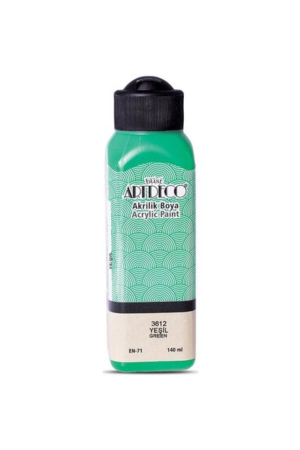 Akrilik Boya 140 ML Yeşil 070R-3612