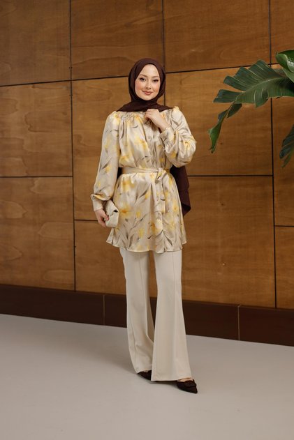 Shawl Pattern Sofia Shirt