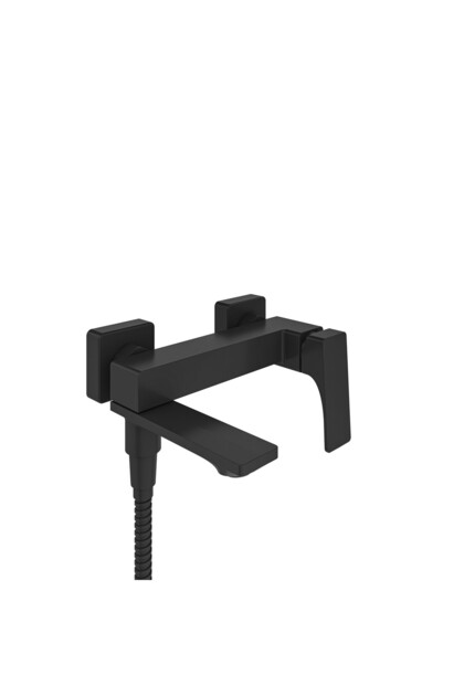 Fold Bathroom Faucet Mat Black