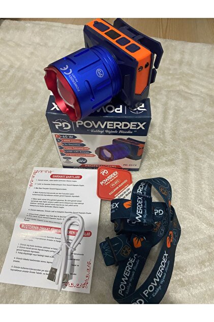 powerdex PD-2572 60W & 4000 Lümen Profesyonel Zoomlu Sensörlü