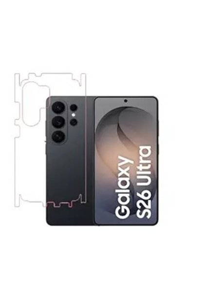 Samsung Galaxy S26 Ultra ile Uyumlu 360 Arka Kaplama