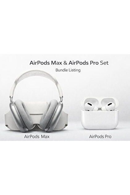 shop AirPods Max + AirPods 2.Nesil Kablosuz Kulaklık Premium İkili