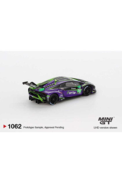 mini gt 1062 1/64 Lamborghini Huracán GT3 EVO2 #78 Forte Racing