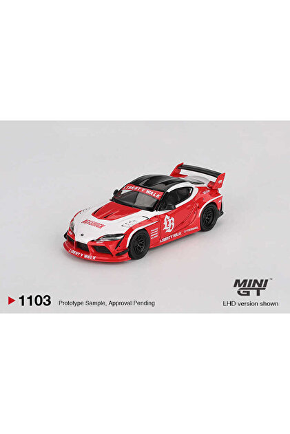 mini gt 1103 1/64 LB-WORKS Toyota GR Supra Red/White - Fiyatı