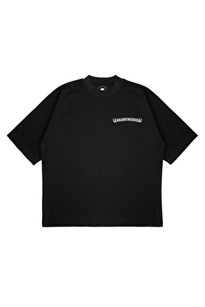 PURE EFFECT Unisex Oversize Corteiz Printed T-Shirt Thick Fabric