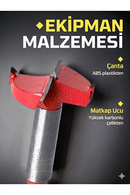 Transformacion Pro-Series: 5'li Ahşap Menteşe Yuva Açma ve Hassas