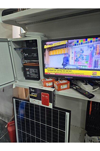 Wolnur 600 watt taşınabilir tv hediyeli solar paket - Fiyatı