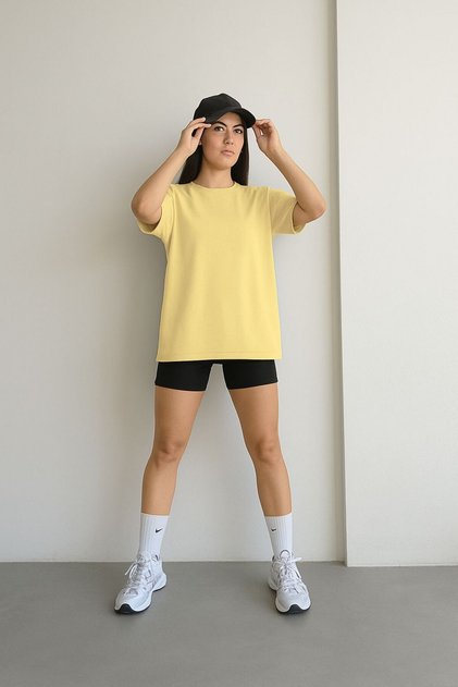 Plain Oversized Unisex T-Shirt Yb1