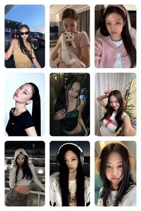 Kpop Dünyasi BLACKPINK Jennie '' MANTRA '' Photocards Set 2