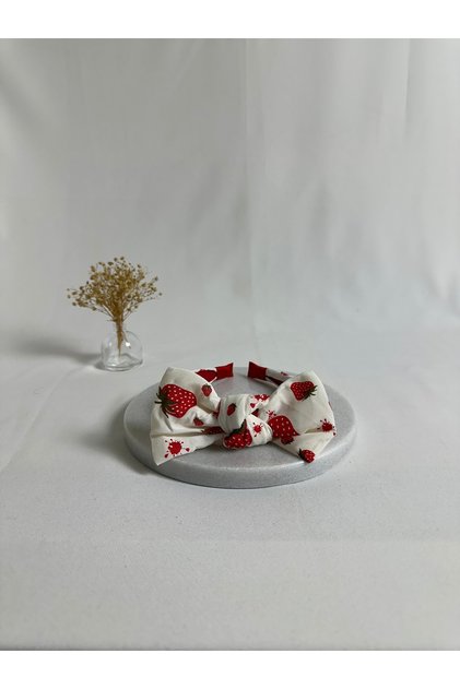 Patterned Bow Crown Hair Band