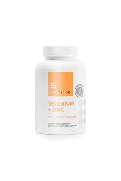 Capsule cu bisglicinat de zinc si seleniu Lalmin® 60 buc
