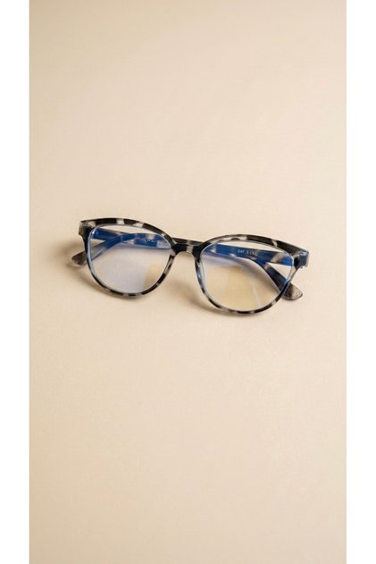 Astro- Blue Light Protection Women's Glasses Cat Eye Optical Compatible (Can Change Transparent Glass) 50 Lenses