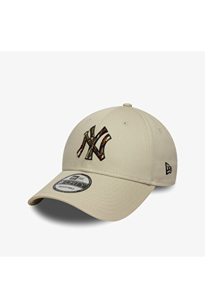 NEW ERA Wmns Animal Infill 9Forty Losdod Camltc Açık Bej Kadın