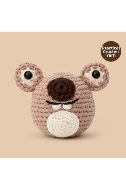 Seddy Crochet Kit Amigurumi Knitting Toy Set with Video for Beginners