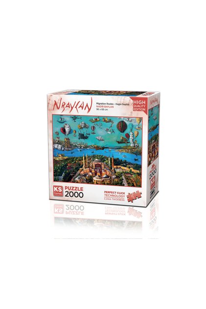 Migration Routes - Hagia Sophia 2000 Piece Puzzle