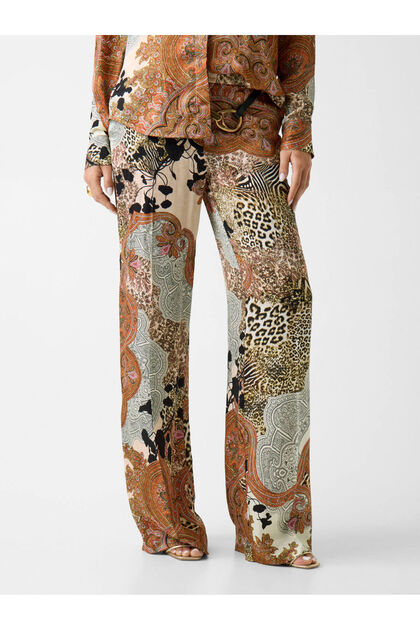 Marciano viscose printed pants