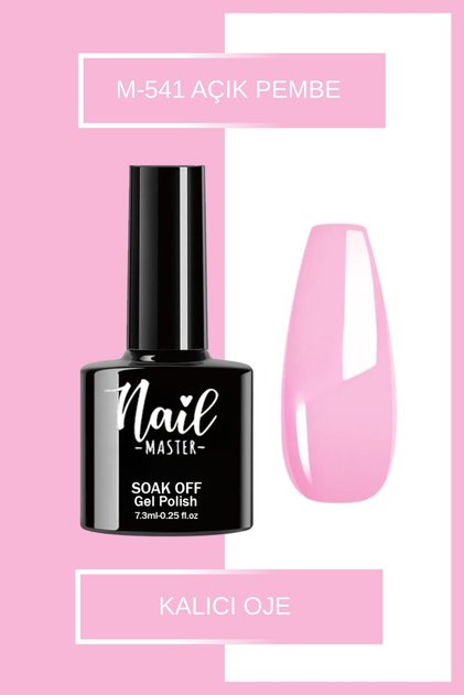 M541 Kalıcı Oje 7,3ml Açık Pembe