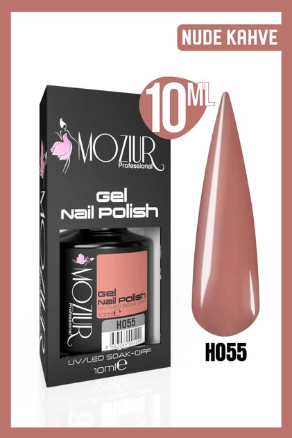 Kalıcı Oje Uv Led H055 (NUDE SERİSİ) 10ml