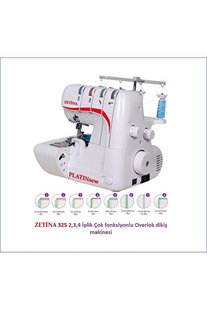 Zetina 325 4 Ip Overlok Makinası 2025 - Fiyatı, Yorumları