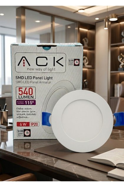 6W Sıva Altı Led Panel 3200K 10 ADET
