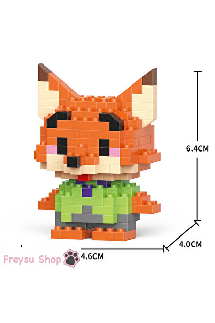 Genel Markalar Zootropolis Nick Wilde Bricks Blok Seti - Fiyatı