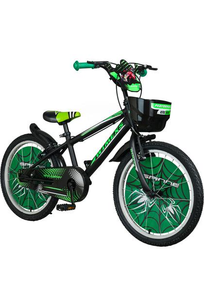 Bmx 20 Jant Wimexs 6-10 Yaş Siyah Yeşil Çocuk Bisikleti - Fiyatı