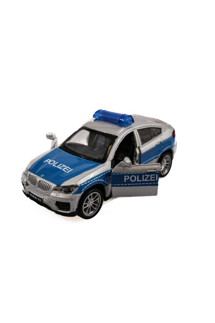 Mașină die-cast BMW X6 MSZ, 1:43, argintiu