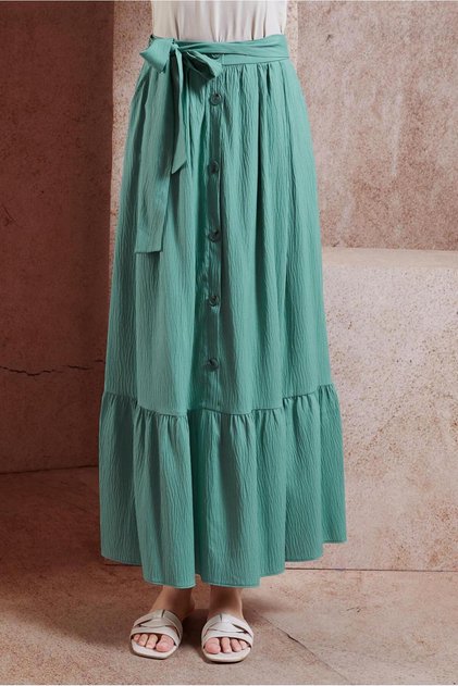 Belted Tunic Skirt 60590